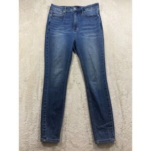 Judy Blue Womens High Rise Skinny Blue Denim Jeans 13/31‎ Meas: 30x28